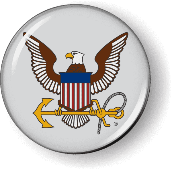 U.S. Navy Eagle and Anchor Emblem